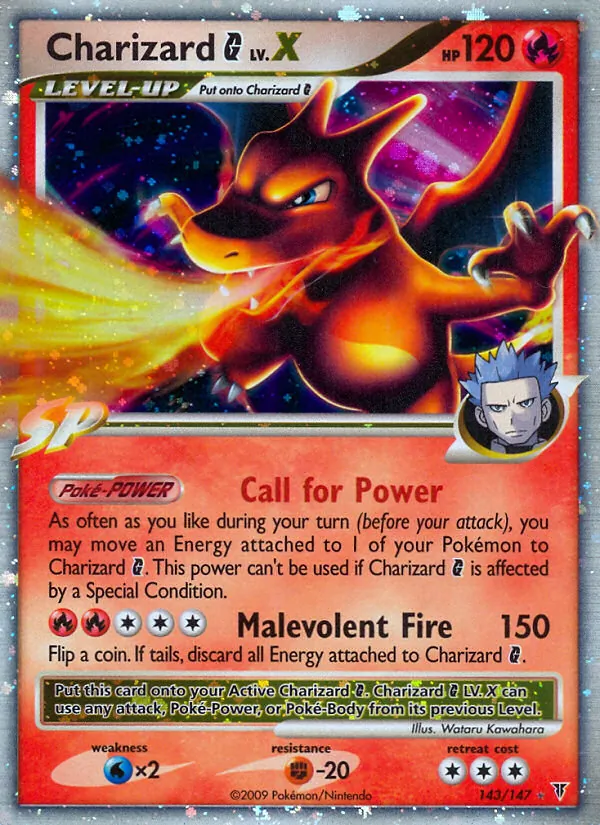 Charizard G LV.X 143 · Supreme Victors
