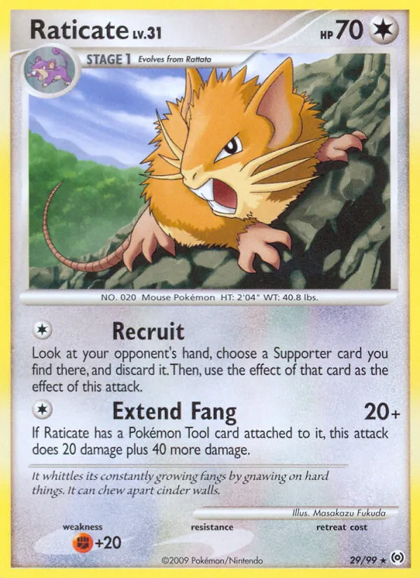 Raticate 29 · Arceus