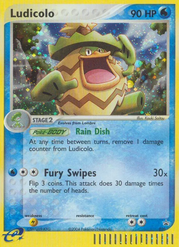 Ludicolo 20 · Nintendo Black Star Promos