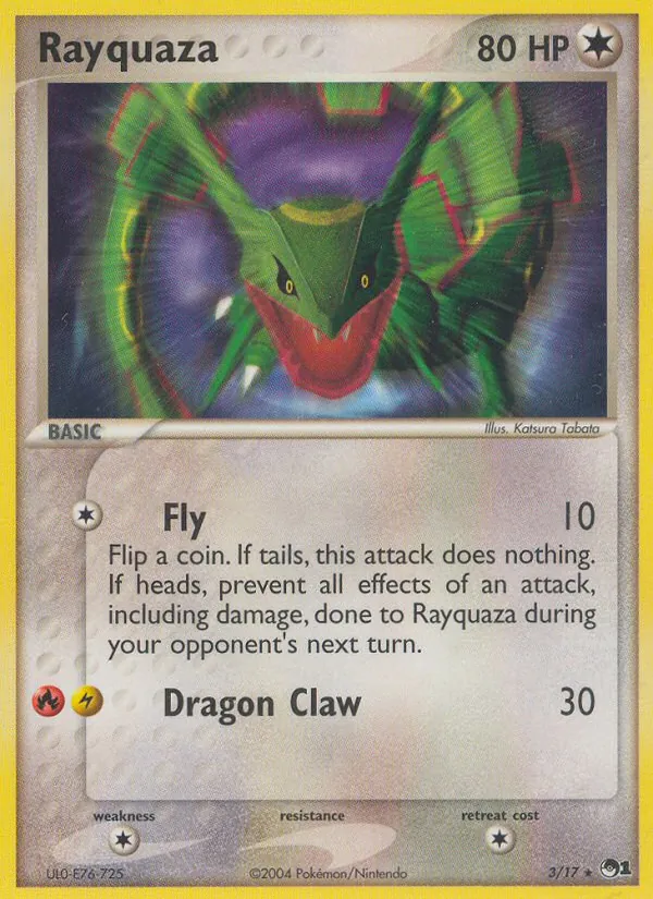 Rayquaza 3 · POP Series 1