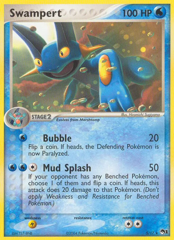 Swampert 5 · POP Series 1