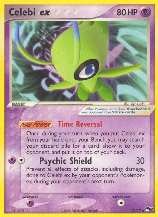 Celebi ex 17 · POP Series 2