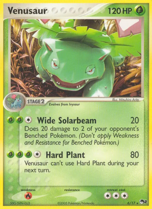 Venusaur 6 · POP Series 2
