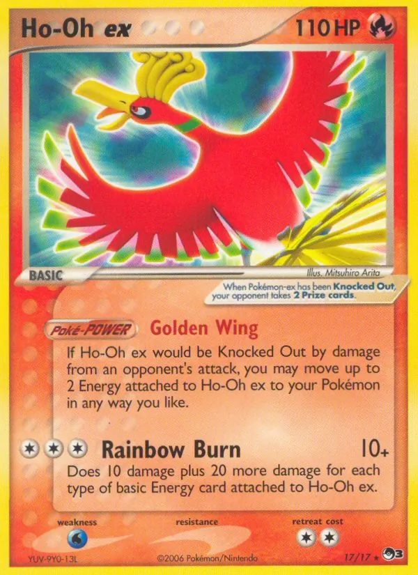 Ho-Oh ex 17 · POP Series 3