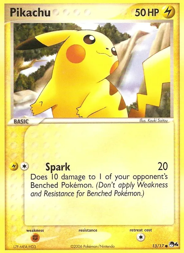 Pikachu 13 · POP Series 4