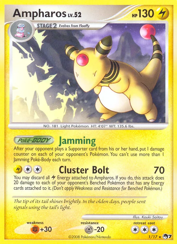Ampharos 1 · POP Series 7