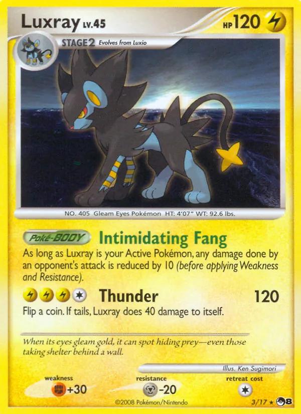 Luxray 3 · POP Series 8
