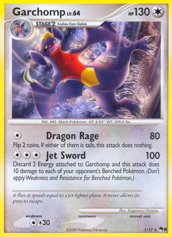 Garchomp 1 · POP Series 9