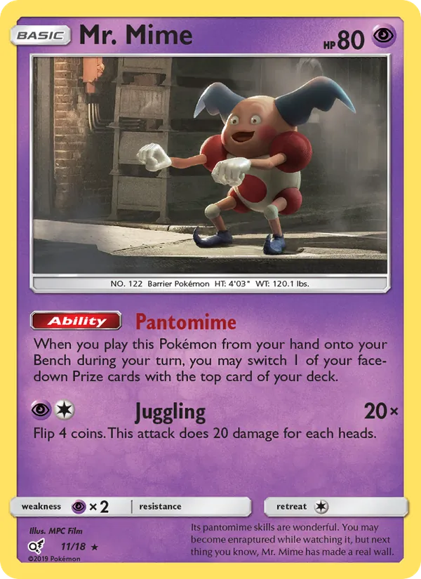 Mr. Mime 11 · Detective Pikachu