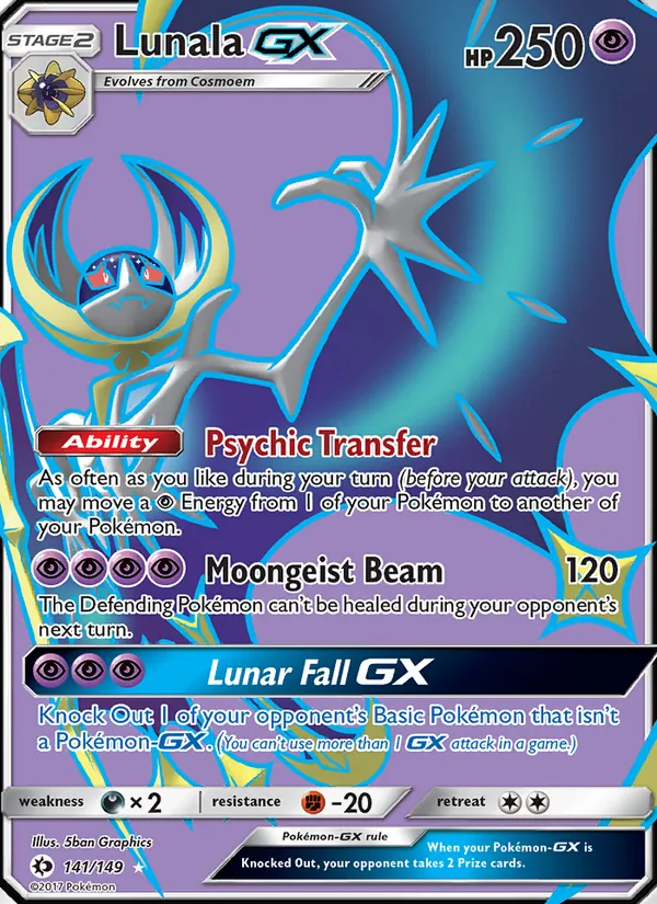 Lunala GX 141 · Sun & Moon