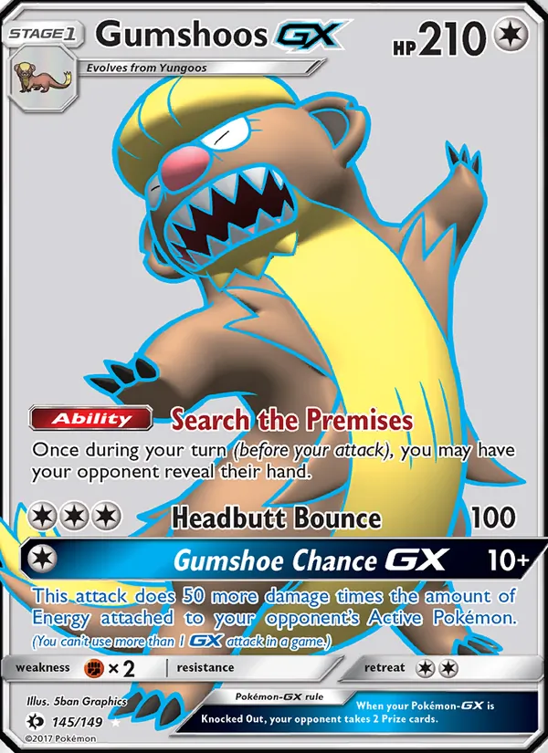 Gumshoos GX 145 · Sun & Moon