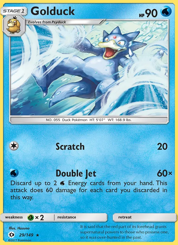Golduck 29 · Sun & Moon