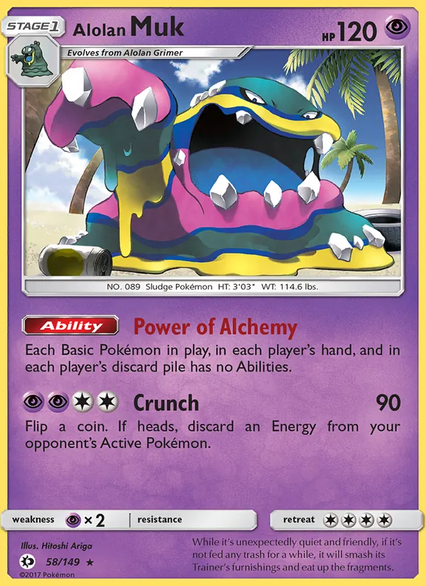 Alolan Muk 58 · Sun & Moon