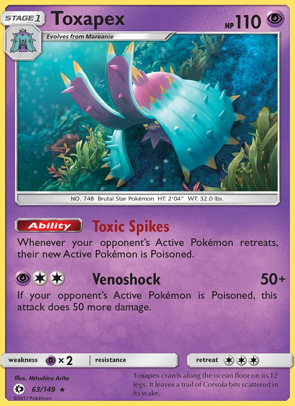 Toxapex 63 · Sun & Moon