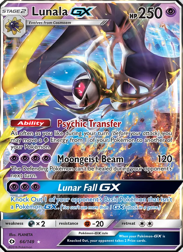 Lunala GX 66 · Sun & Moon