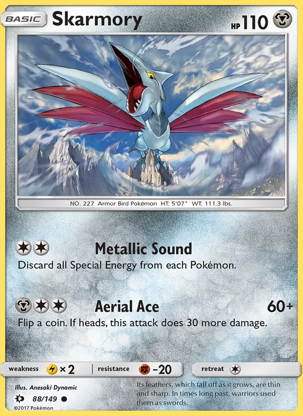 Skarmory 88 · Sun & Moon