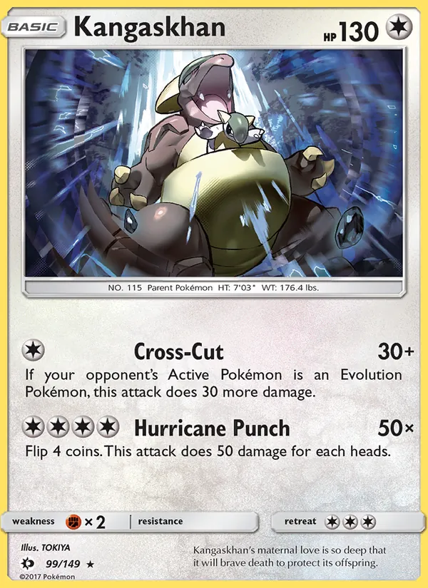 Kangaskhan 99 · Sun & Moon