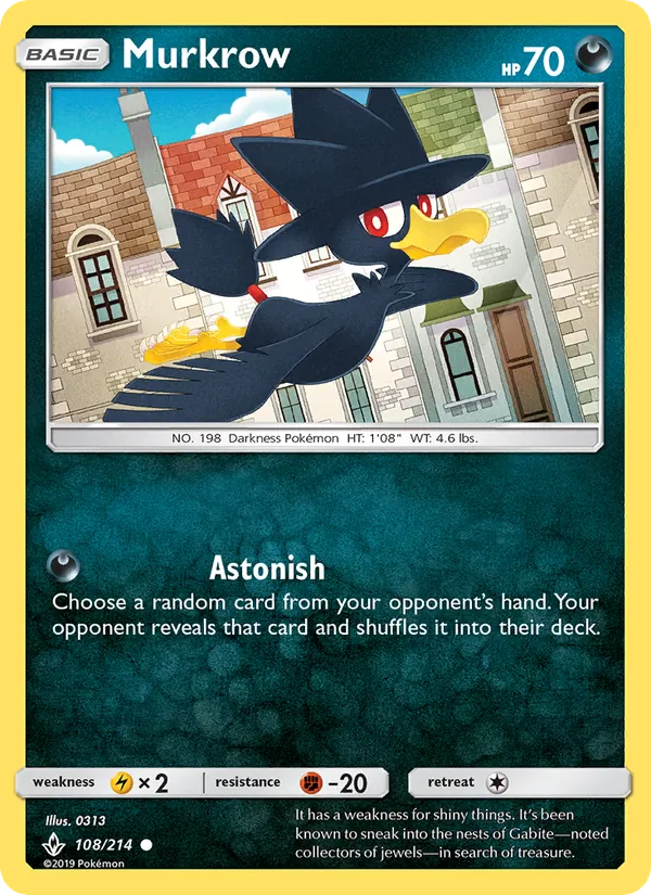 Murkrow 108 · Unbroken Bonds