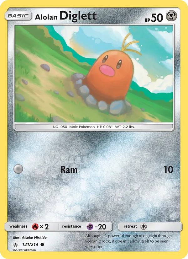 Alolan Diglett 121 · Unbroken Bonds
