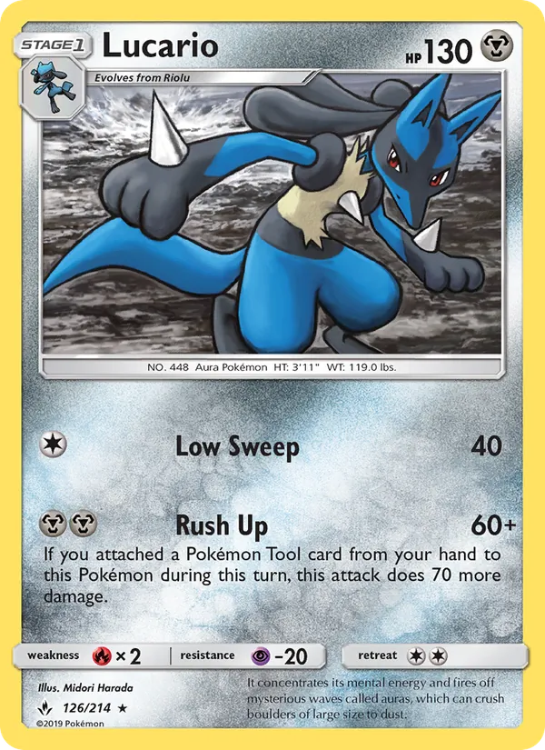 Lucario 126 · Unbroken Bonds