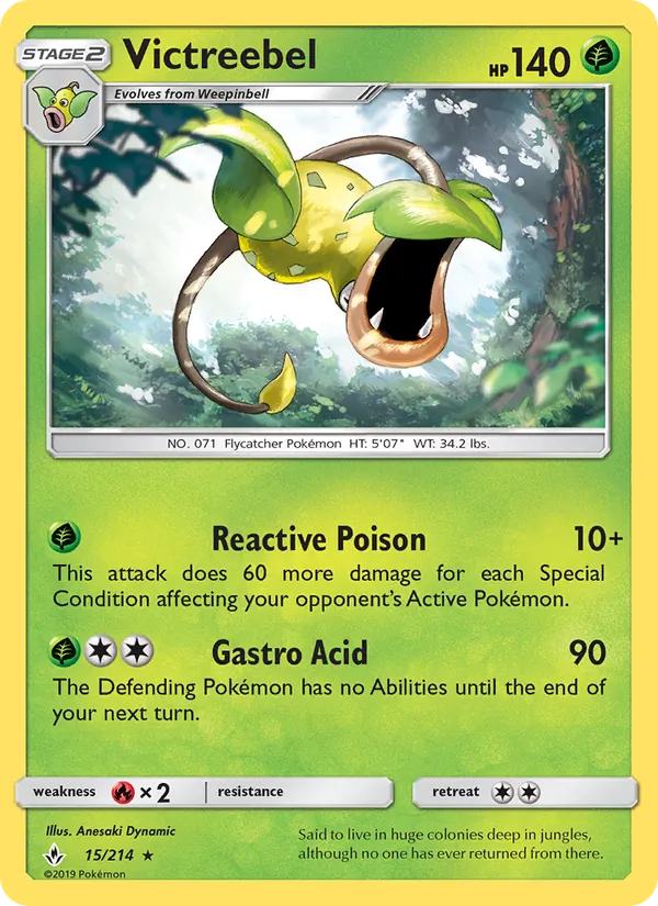 Victreebel 15 · Unbroken Bonds