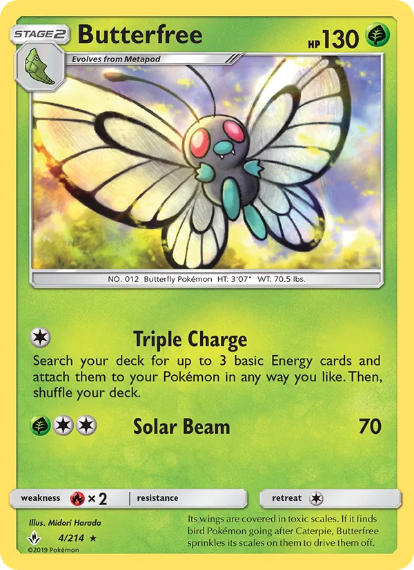 Butterfree 4 · Unbroken Bonds