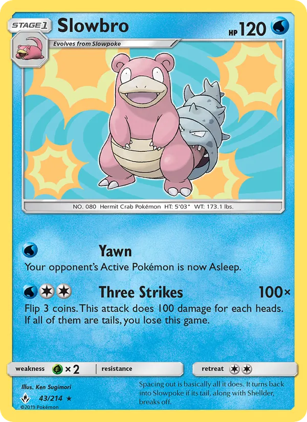 Slowbro 43 · Unbroken Bonds