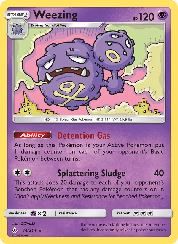 Weezing 74 · Unbroken Bonds