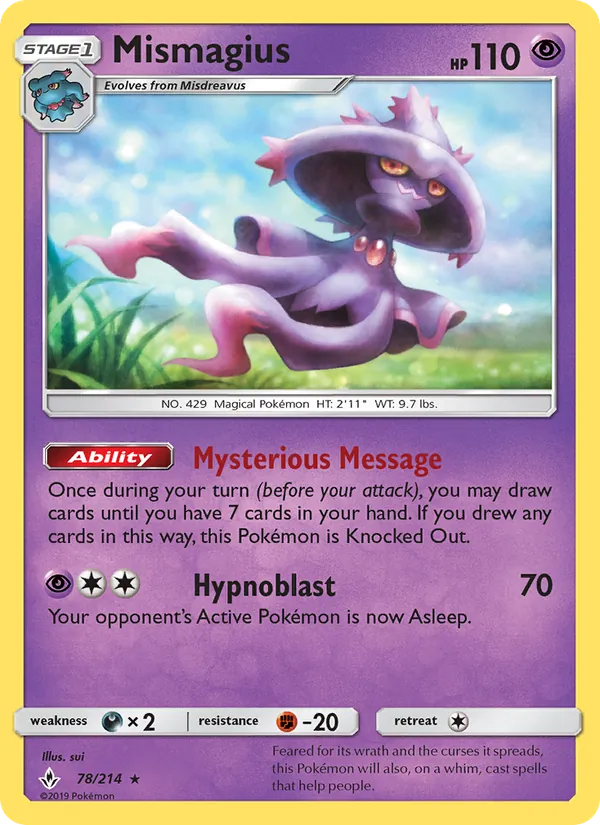 Mismagius 78 · Unbroken Bonds