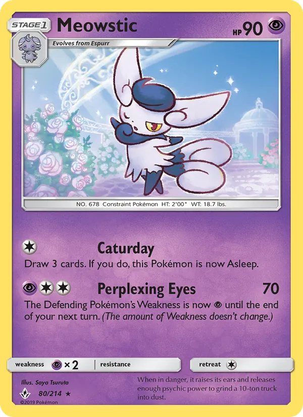 Meowstic 80 · Unbroken Bonds