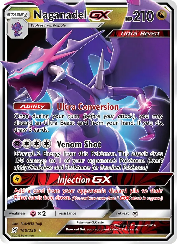 Naganadel GX 160 · Unified Minds