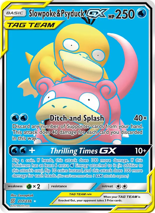 Slowpoke & Psyduck GX 217 · Unified Minds