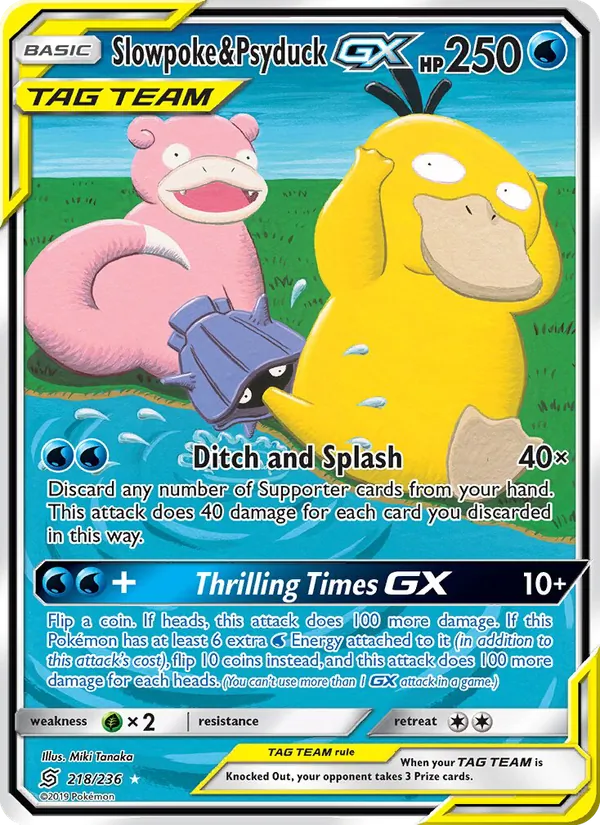 Slowpoke & Psyduck GX 218 · Unified Minds