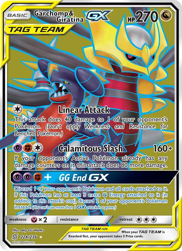 Garchomp & Giratina GX 228 · Unified Minds