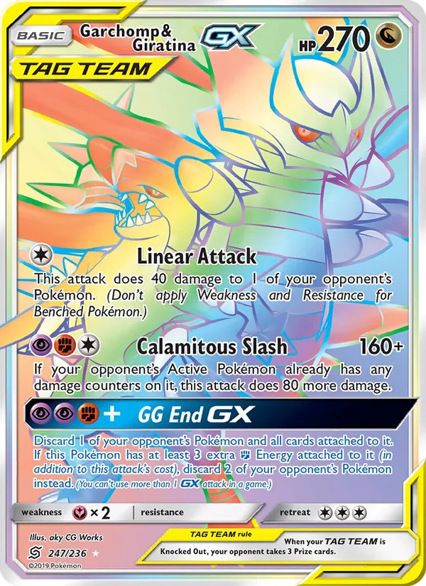 Garchomp & Giratina GX 247 · Unified Minds