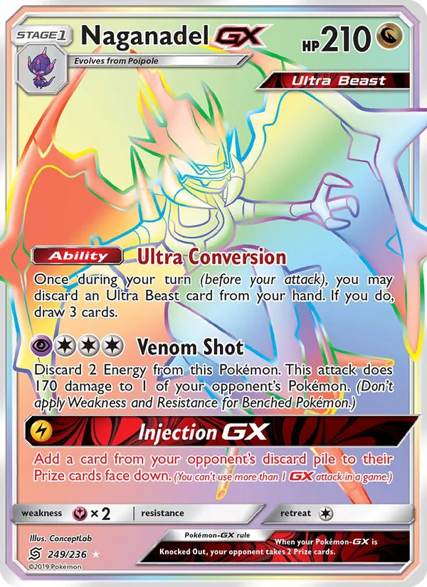 Naganadel GX 249 · Unified Minds