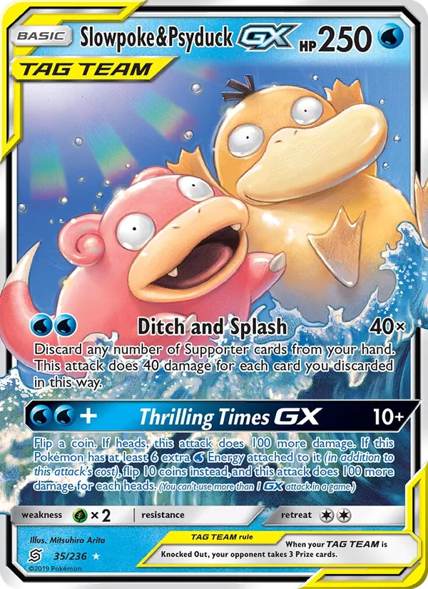 Slowpoke & Psyduck GX 35 · Unified Minds