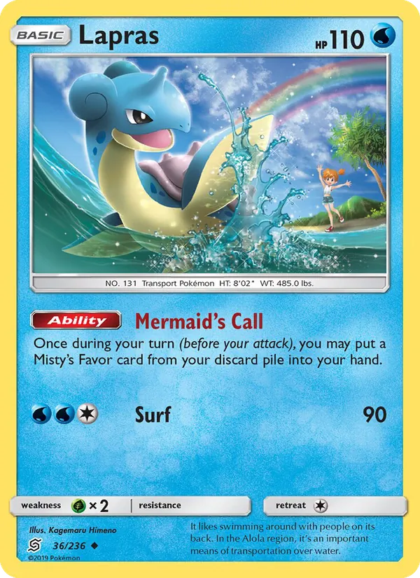 Lapras 36 · Unified Minds