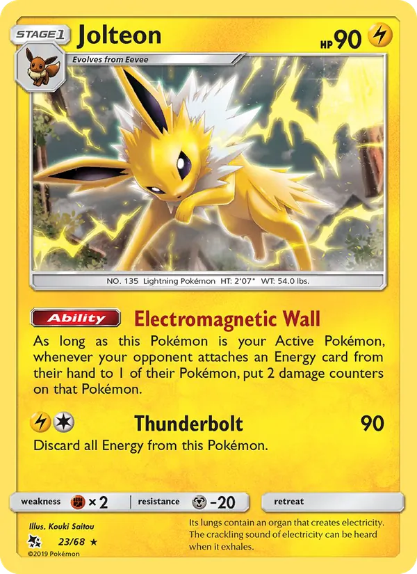 Jolteon 23 · Hidden Fates