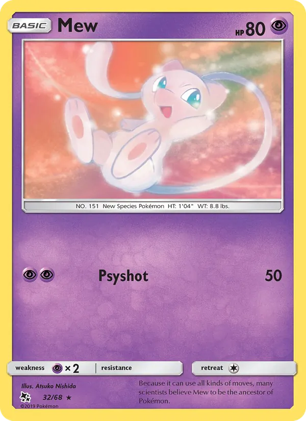 Mew 32 · Hidden Fates