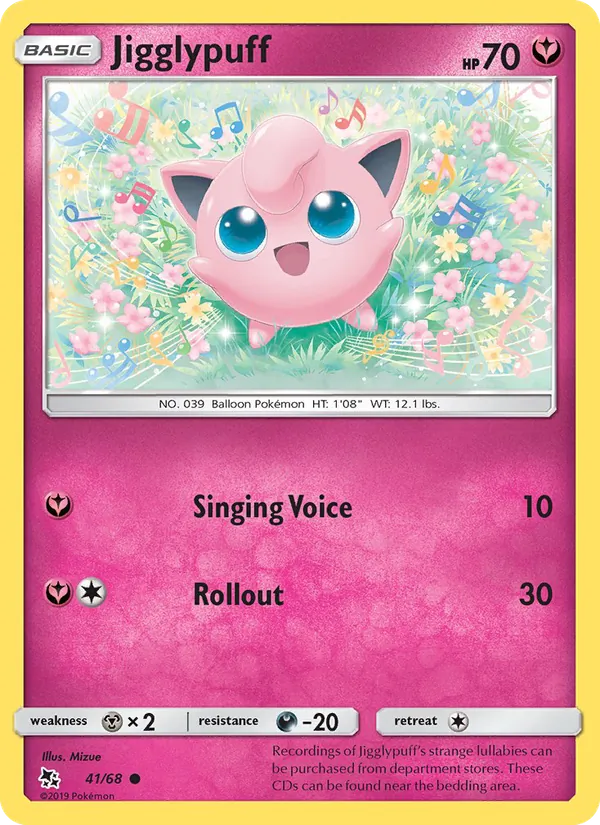 Jigglypuff 41 · Hidden Fates