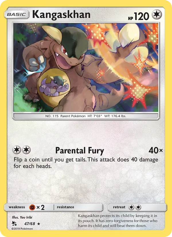 Kangaskhan 47 · Hidden Fates