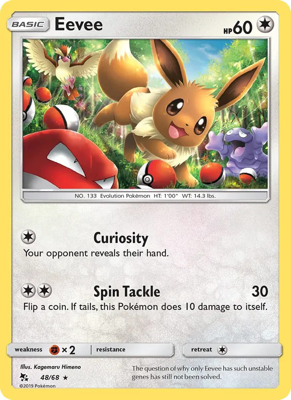 Eevee 48 · Hidden Fates