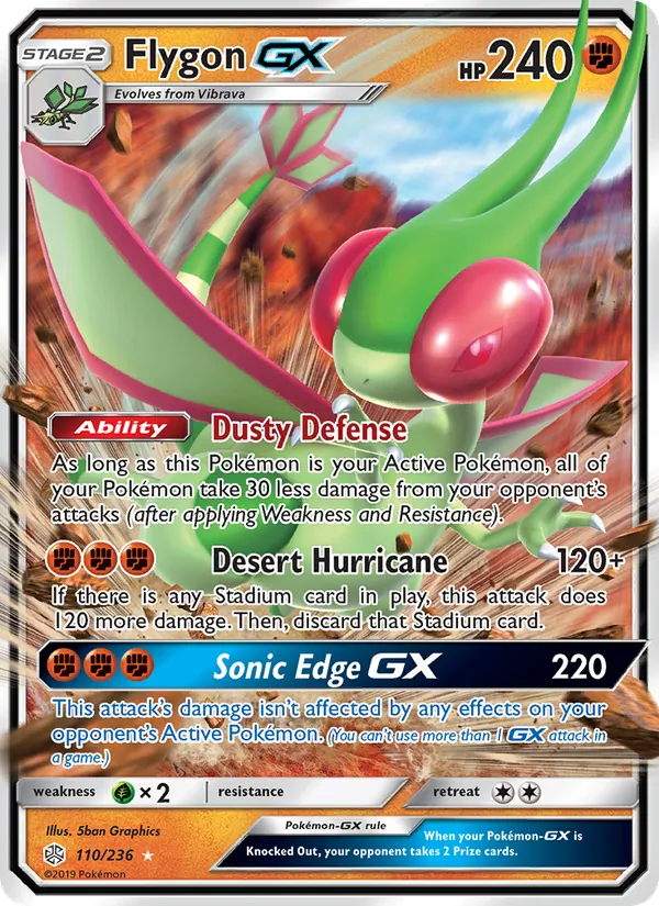 Flygon GX 110 · Cosmic Eclipse