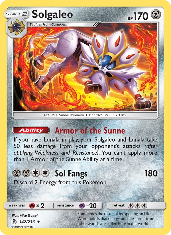 Solgaleo 142 · Cosmic Eclipse