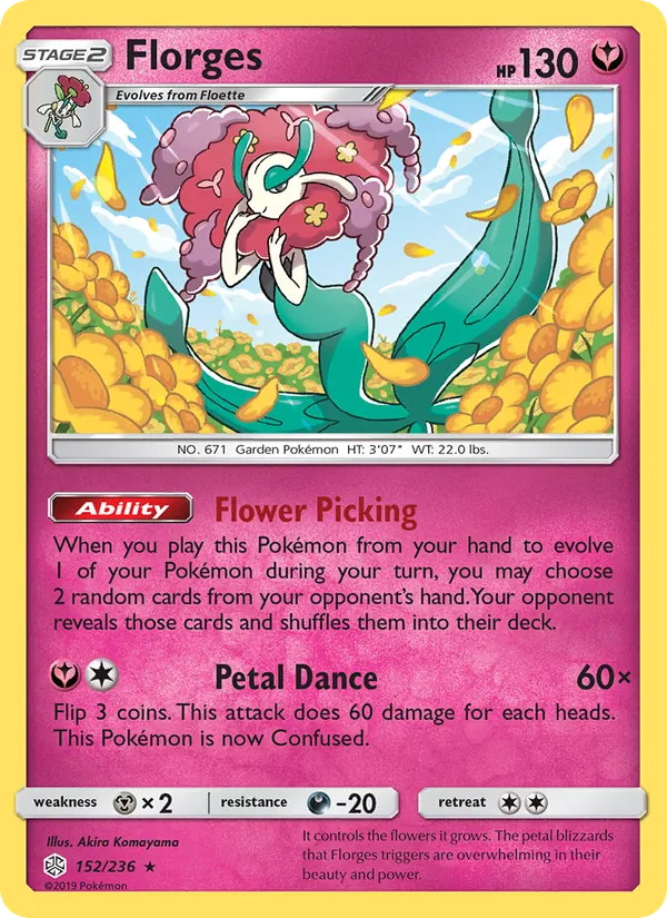 Florges 152 · Cosmic Eclipse