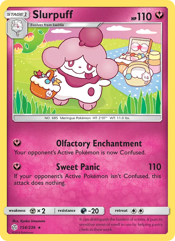 Slurpuff 154 · Cosmic Eclipse