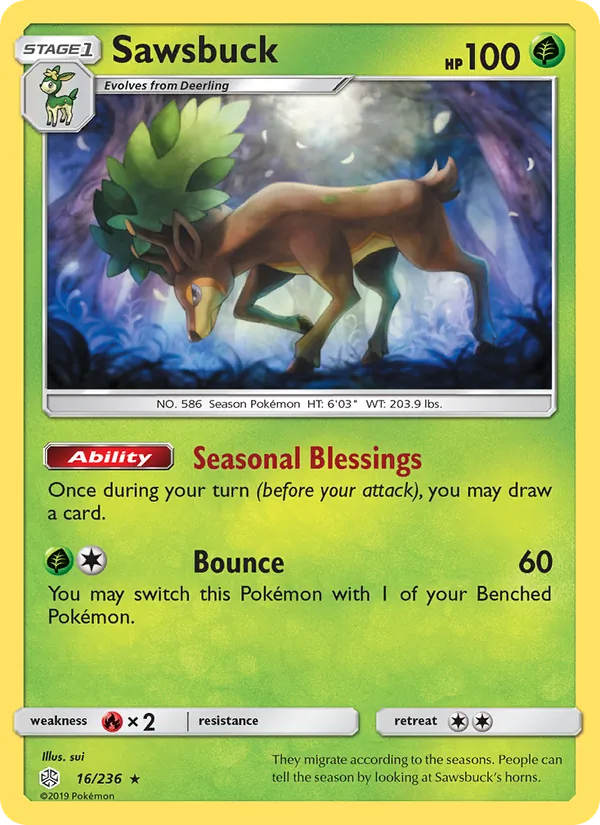 Sawsbuck 16 · Cosmic Eclipse