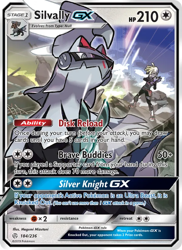 Silvally GX 184 · Cosmic Eclipse
