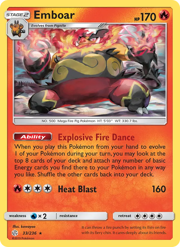 Emboar 33 · Cosmic Eclipse